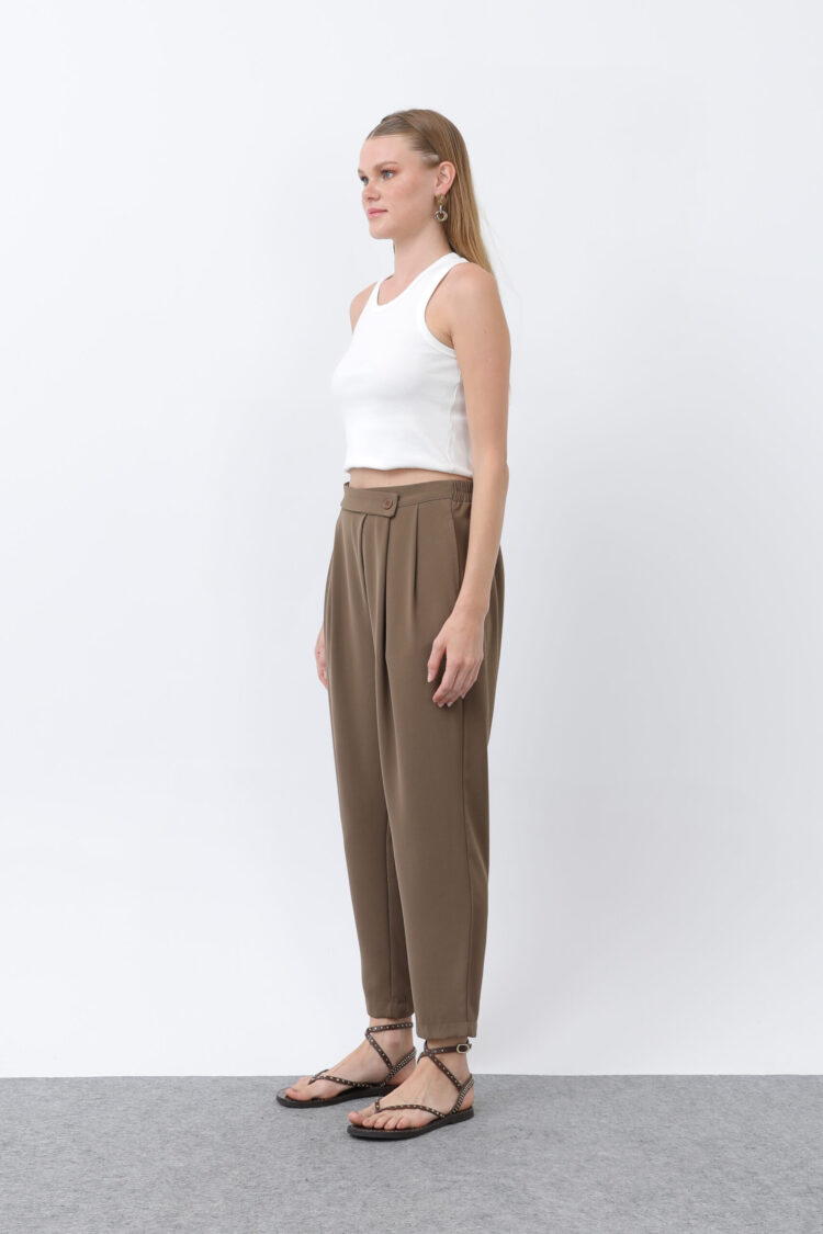 Women's Double-breasted Pants