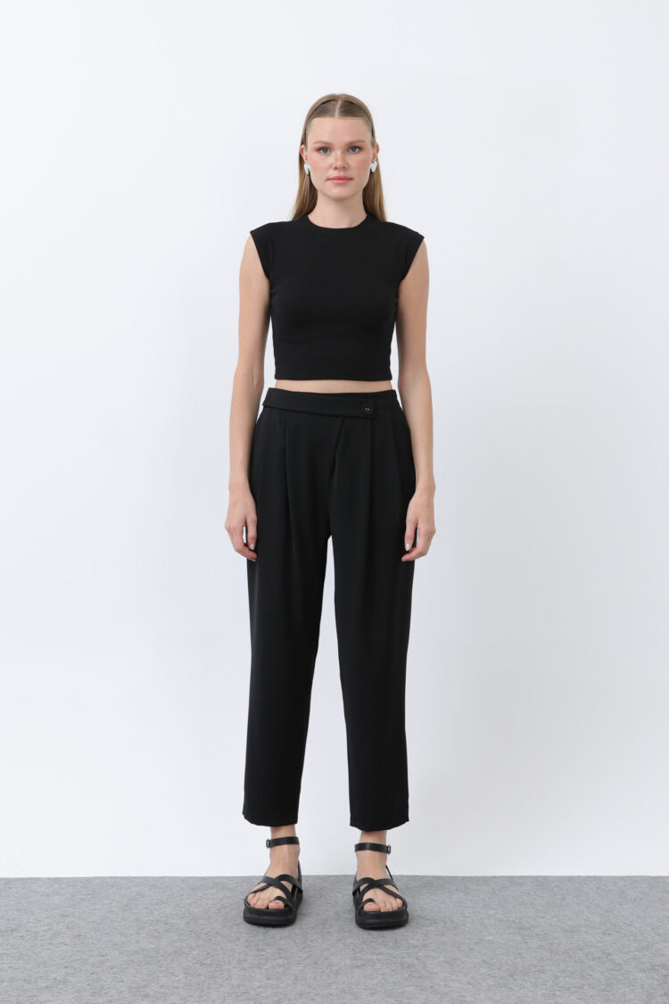 Women's Double-breasted Pants
