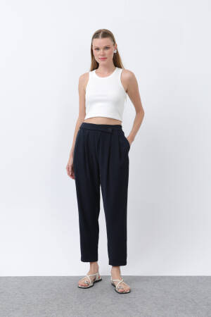 Women's Double-breasted Pants - Puane - Globality Store - Women Clothes Wholesale Turkey