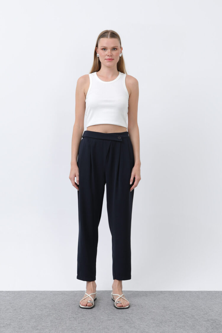 Women's Double-breasted Pants