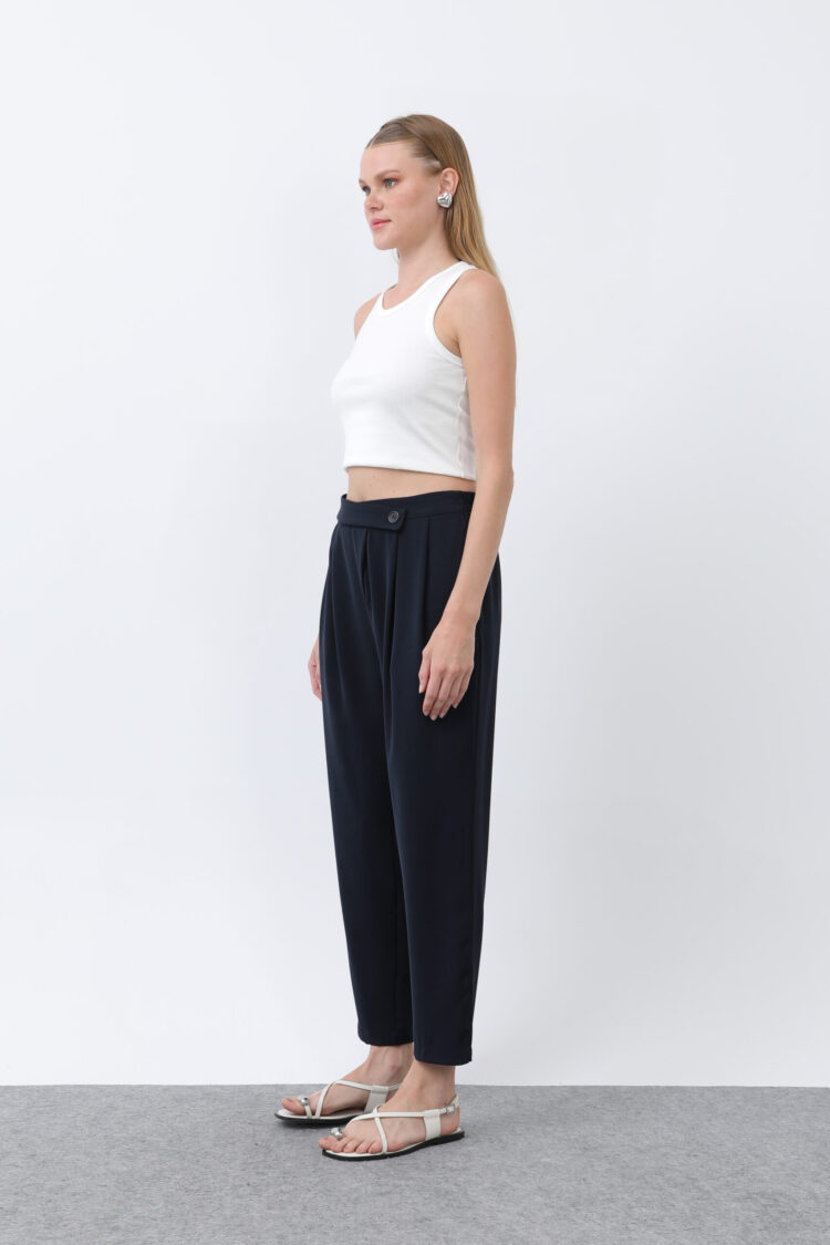 Women's Double-breasted Pants