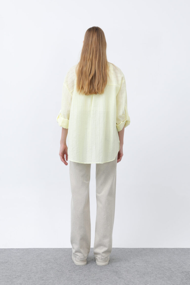 Women Girl Embroidered Shirt