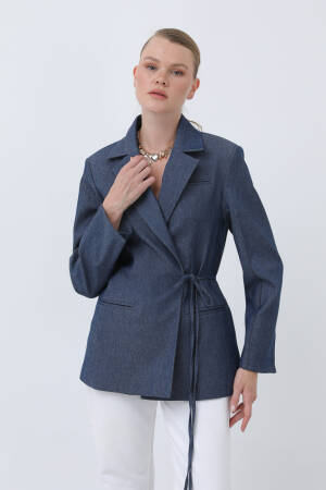 Women's Side Tie Jacket - SOUL - Globality Store - Women Clothes Wholesale Turkey