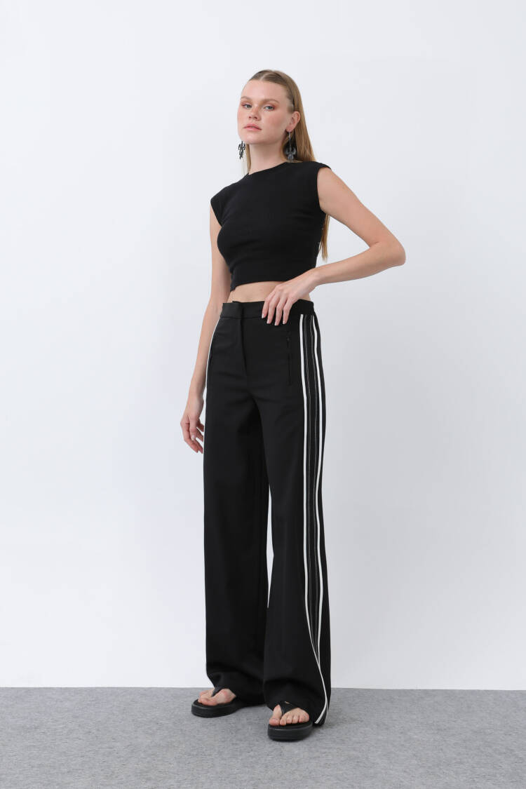 Women's Side Connection Pants - SOUL - Globality Store - Women Clothes Wholesale Turkey