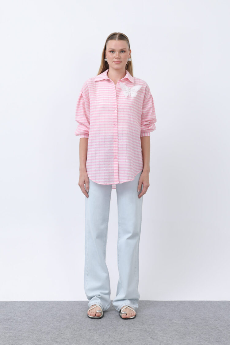 Women's Butterfly Detailed Shirt
