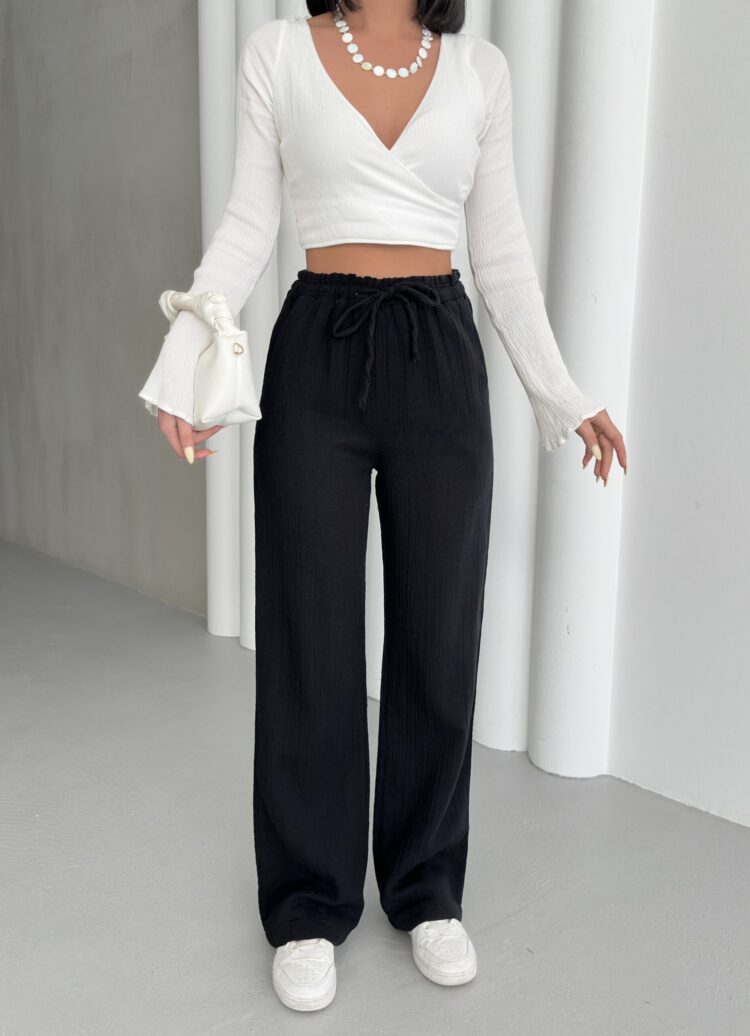 Mueslin Plain Pants