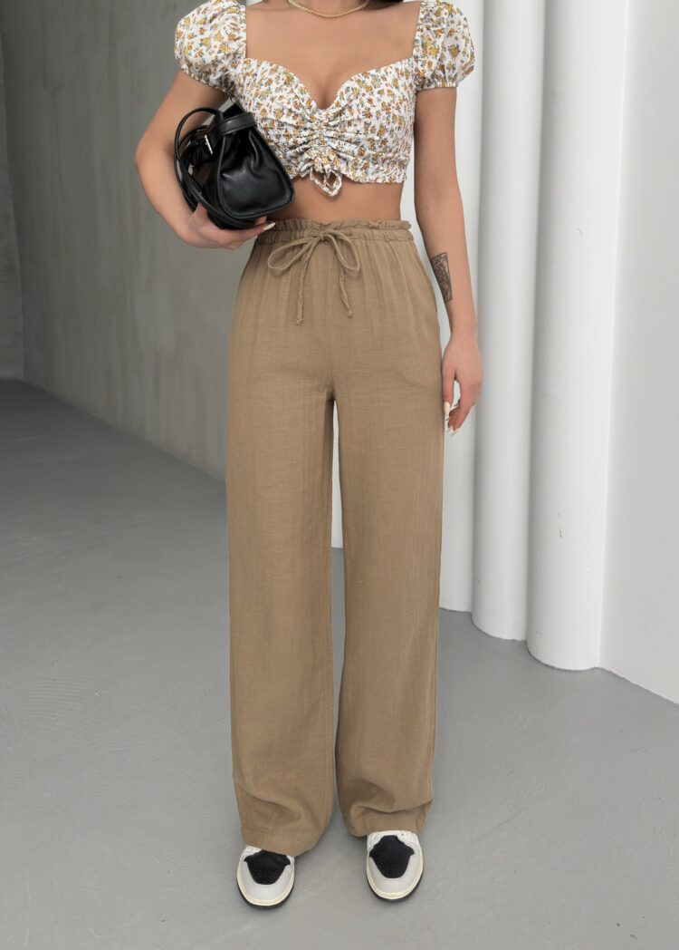 Mueslin Plain Pants