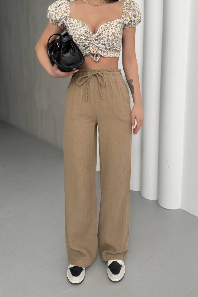 Mueslin Plain Pants