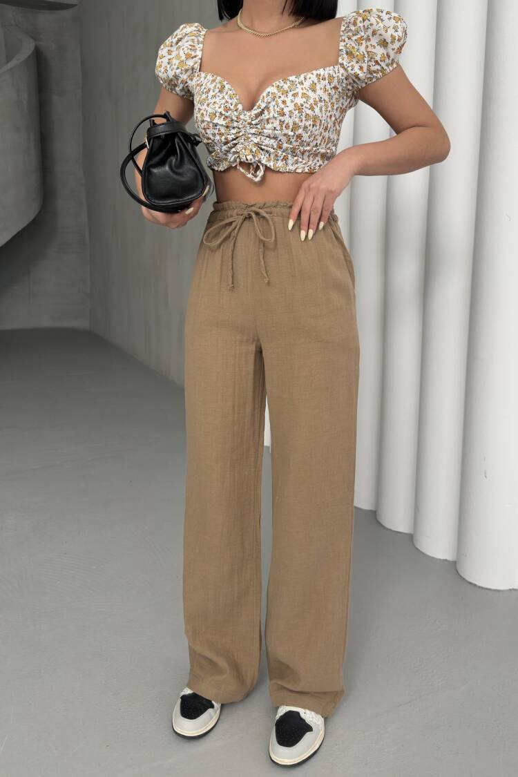 Mueslin Plain Pants