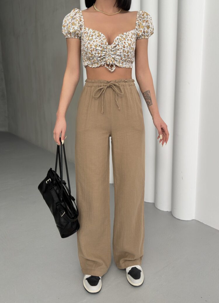 Mueslin Plain Pants
