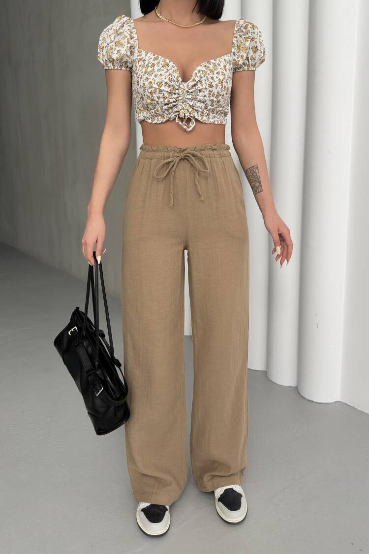 Mueslin Plain Pants