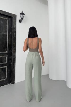 Mueslin Plain Pants - My Fashion - Globality Store - Women Clothes Wholesale Turkey