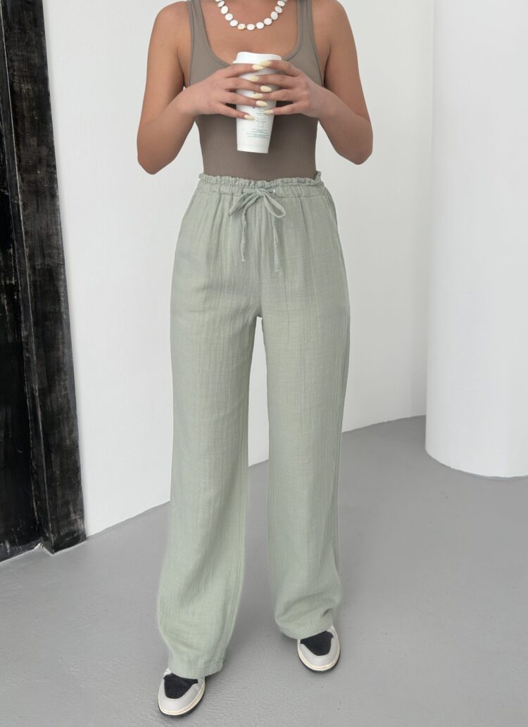Mueslin Plain Pants