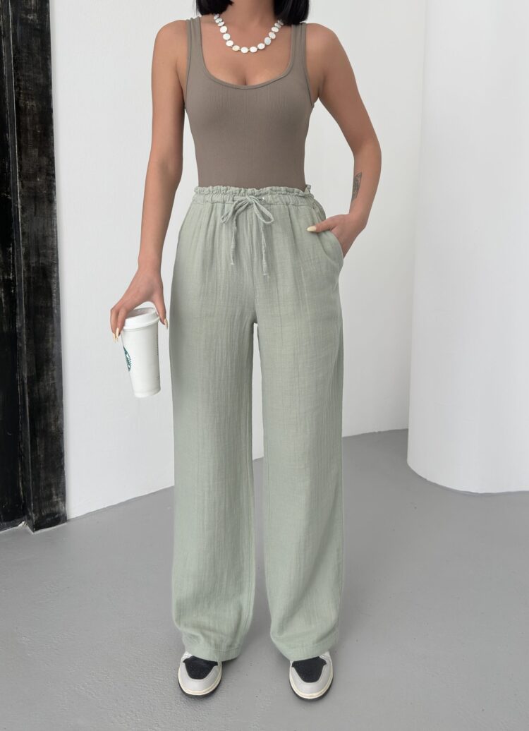 Mueslin Plain Pants