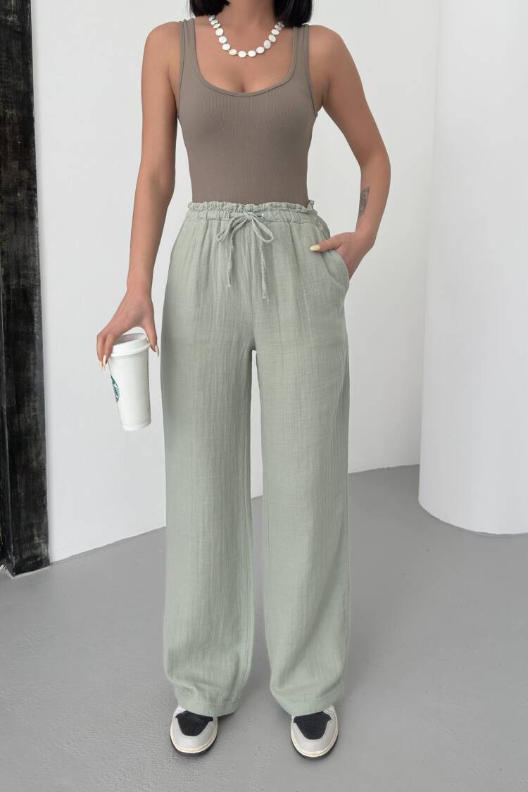 Mueslin Plain Pants