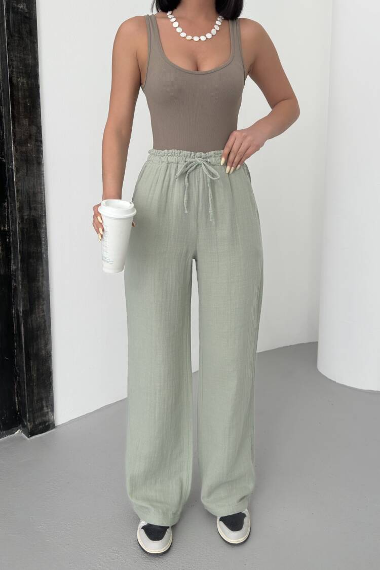 Mueslin Plain Pants
