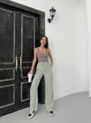 Mueslin Plain Pants - My Fashion - Globality Store - Women Clothes Wholesale Turkey