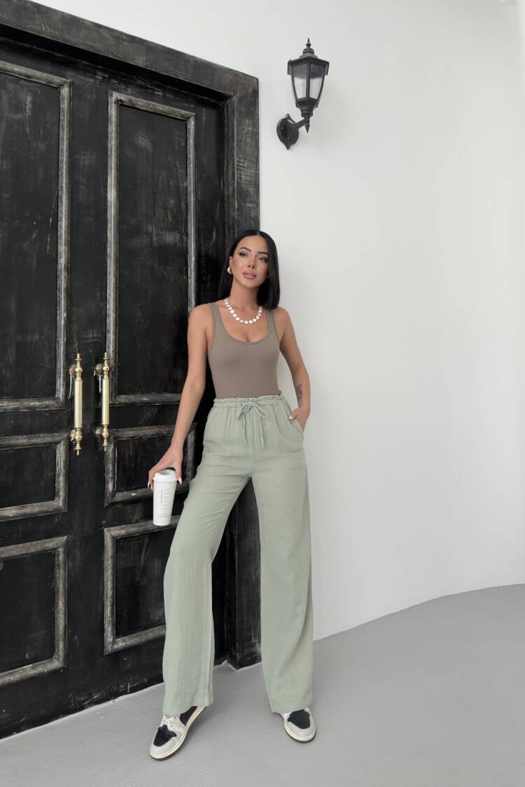Mueslin Plain Pants