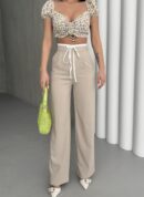 Garnished Pants - My Fashion - Globality Store - Women Clothes Wholesale Turkey