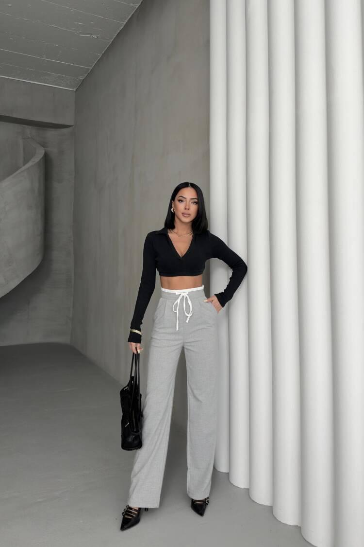 Garnished Pants - My Fashion - Globality Store - Women Clothes Wholesale Turkey
