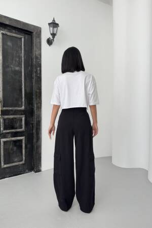 Cargo Pocket Gabardine Pants - My Fashion - Globality Store - Women Clothes Wholesale Turkey