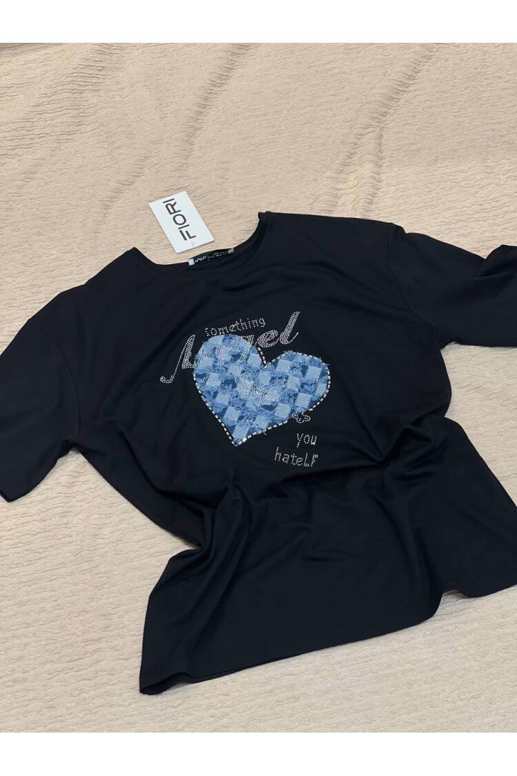Heart Printed Tshirt