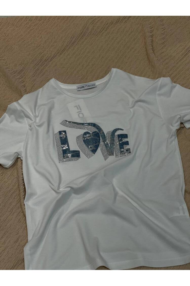 Letter Printed Tshirt