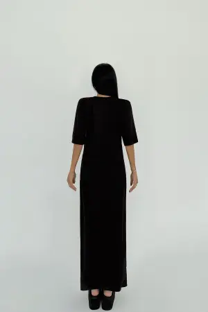 Roland Long Dress - EYYO ATELIER - Globality Store - Women Clothes Wholesale Turkey