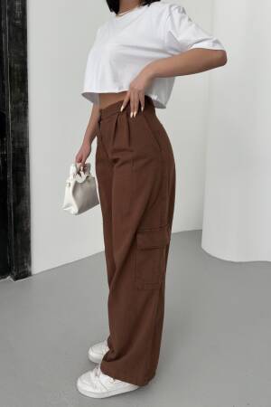 Cargo Pocket Gabardine Pants - My Fashion - Globality Store - Women Clothes Wholesale Turkey