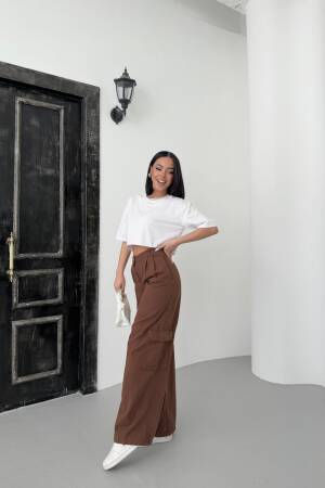Cargo Pocket Gabardine Pants - My Fashion - Globality Store - Women Clothes Wholesale Turkey