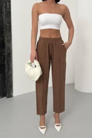 Striped Gabardine Pants - My Fashion - Globality Store - Women Clothes Wholesale Turkey
