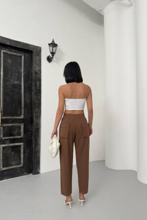 Striped Gabardine Pants - My Fashion - Globality Store - Women Clothes Wholesale Turkey