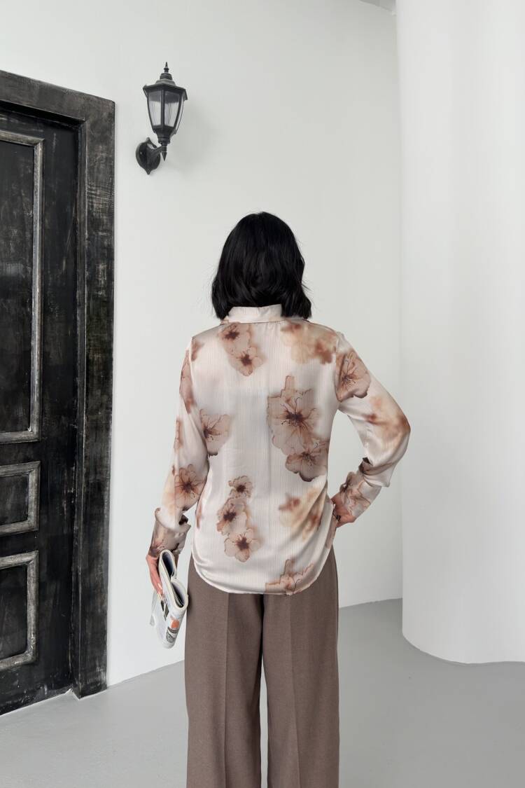 Opener Rose Pattern Shirt
