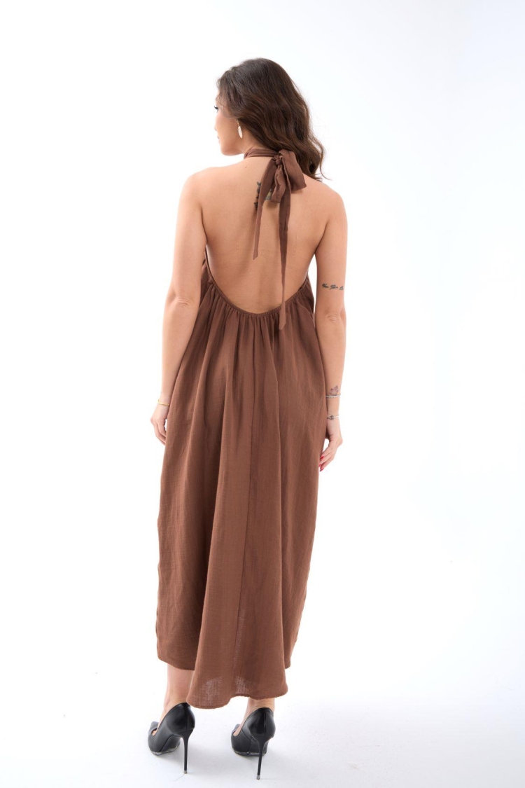Dress - Coffee