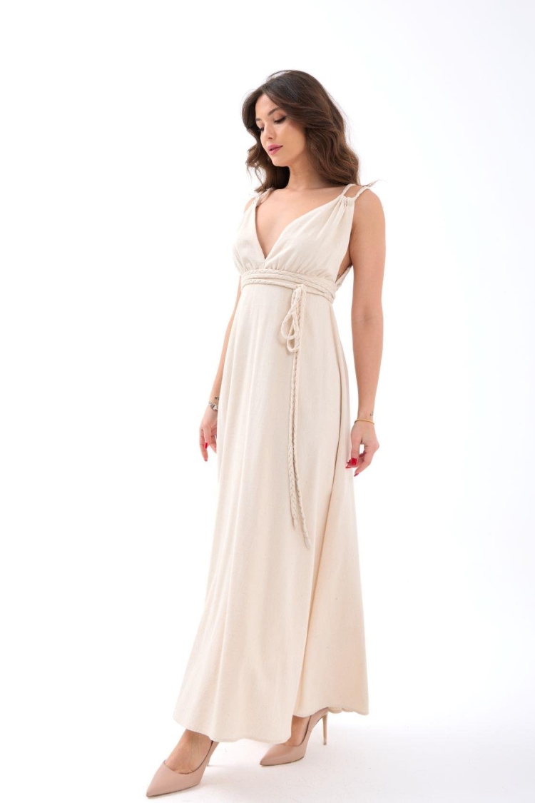 Dress - Beige