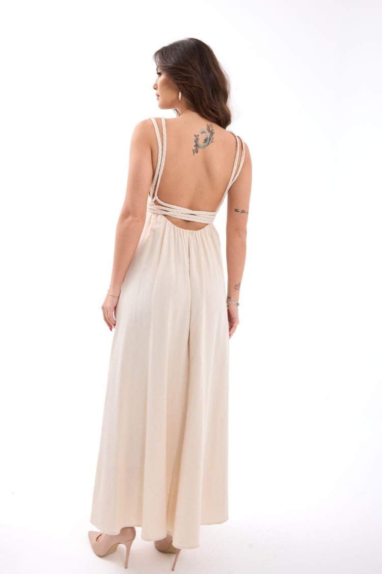 Dress - Beige