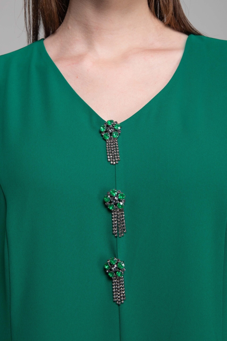 V Neck Suzanna Dress