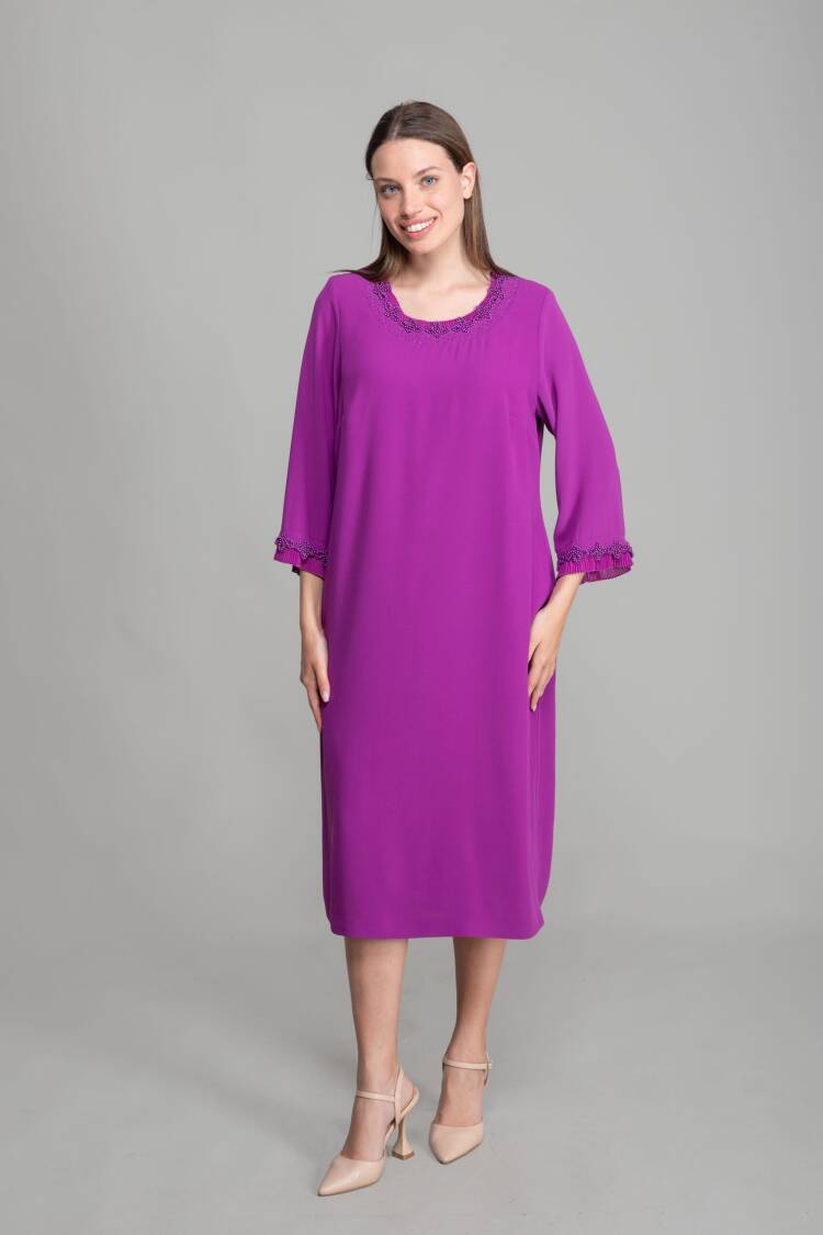 Round Neck Straight Skinny Suzanna Dress