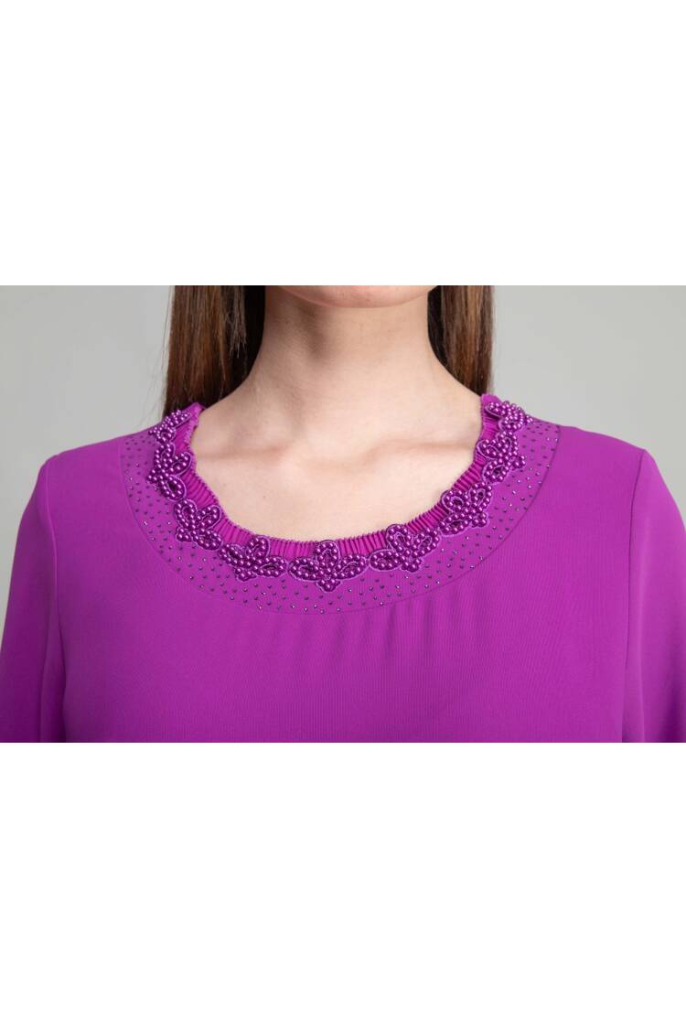 Round Neck Straight Skinny Suzanna Dress