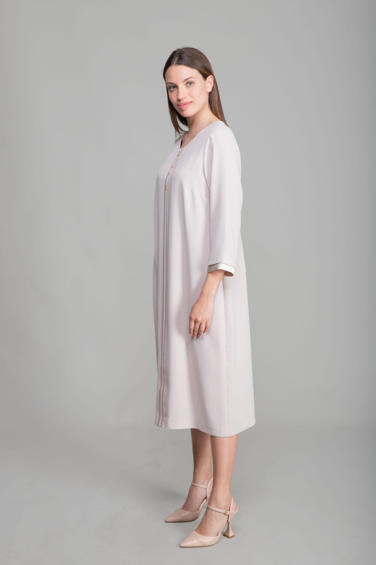 Round Neck Straight Skinny Suzanna Dress
