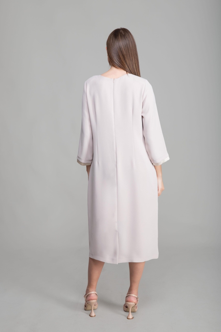 Round Neck Straight Skinny Suzanna Dress