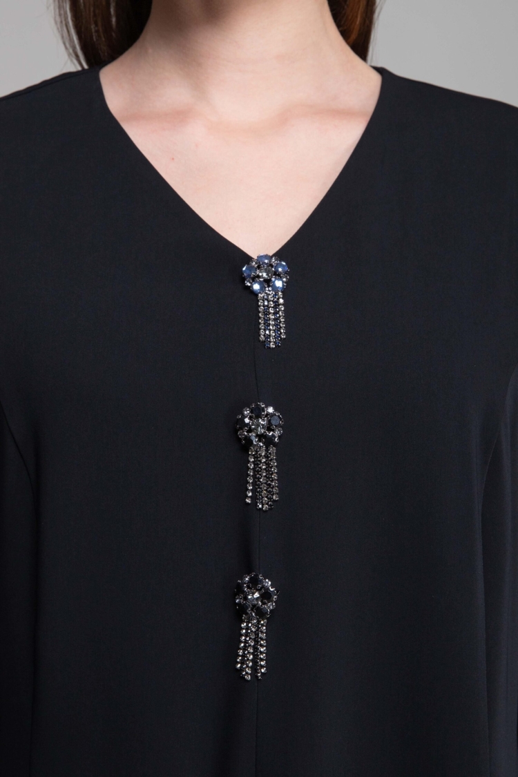 V Neck Suzanna Dress
