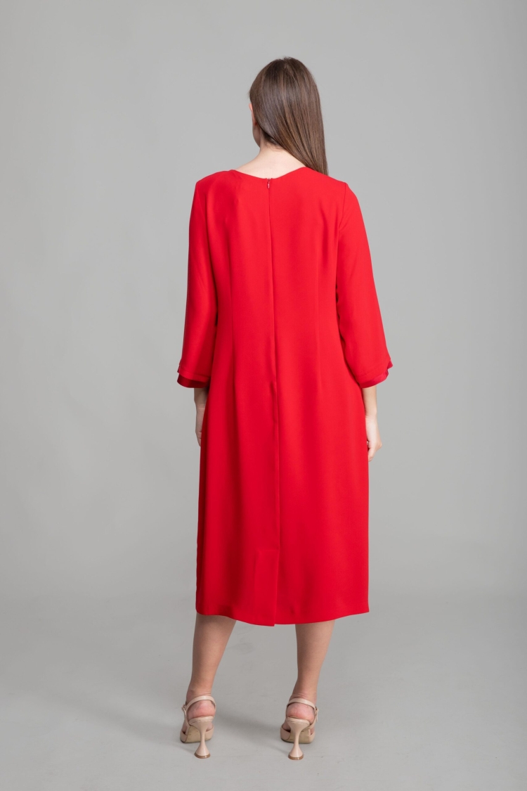 Round Neck Straight Skinny Suzanna Dress