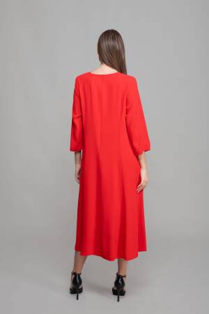 V Neck Suzanna Dress - GUMANIZE - Globality Store - Women Clothes Wholesale Turkey