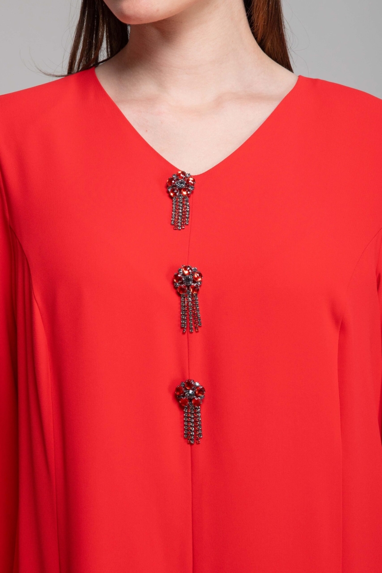 V Neck Suzanna Dress