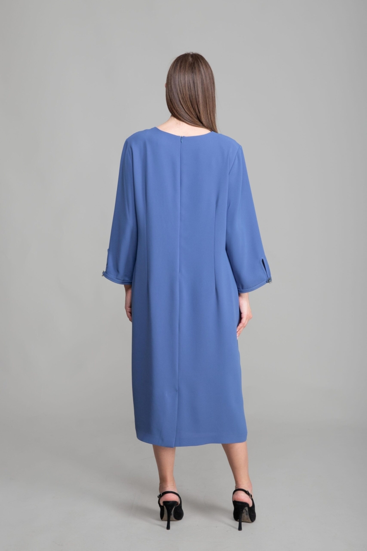 Round Neck Suzanna Straight Skinny Dress