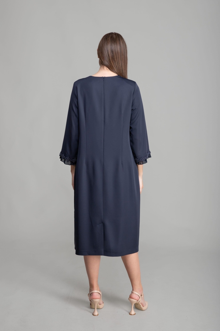 Round Neck Straight Skinny Suzanna Dress