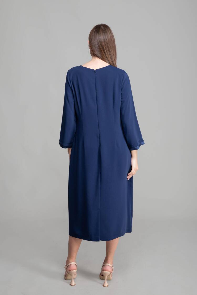 Round Neck Straight Skinny Suzanna Dress