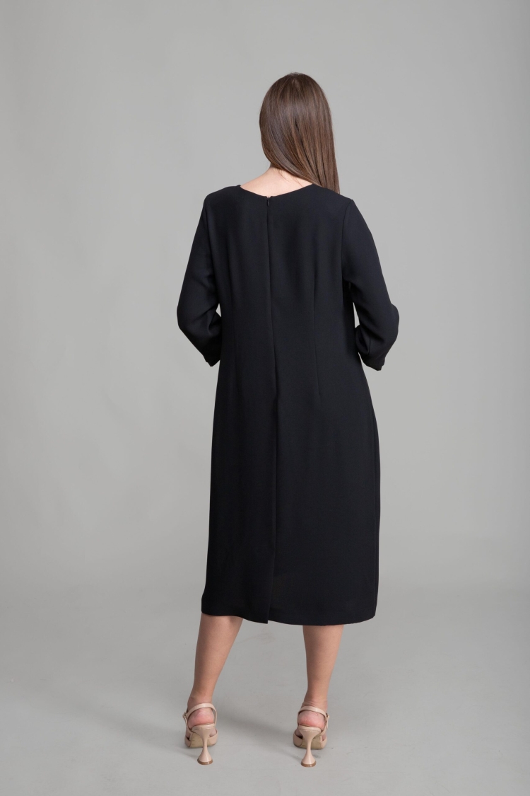 Round Neck Straight Skinny Suzanna Dress