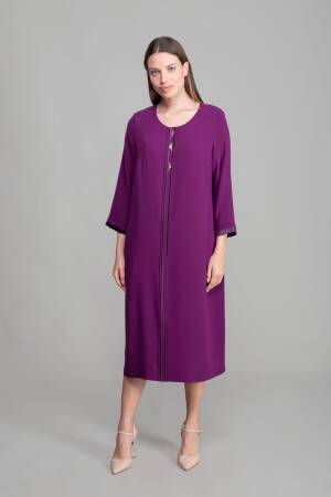Round Neck Straight Skinny Suzanna Dress - GUMANIZE - Globality Store - Women Clothes Wholesale Turkey